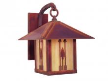 Arroyo Craftsman TRB-12ARAM-AC - 12" timber ridge wall bracket with arrow filigree