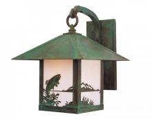 Arroyo Craftsman TRB-12TRCS-VP - 12" timber ridge wall bracket with trout filigree