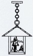 Arroyo Craftsman TRH-12MNCS-RB - 12" timber ridge pendant with mountain filigree