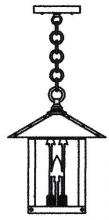 Arroyo Craftsman TRH-9ARCS-BK - 9" timber ridge pendant with arrow filigree