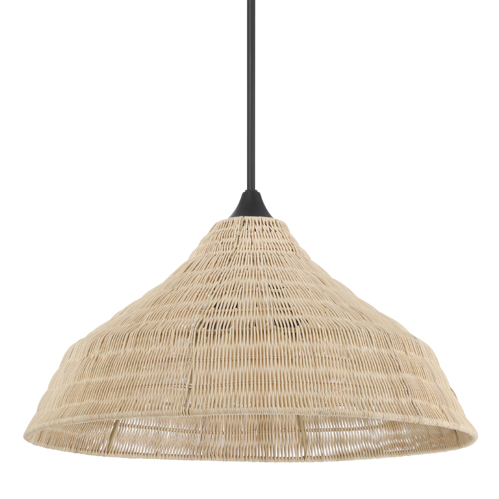 Hunter Agoura Matte Black 3 Light Extra Large Pendant Ceiling Light Fixture