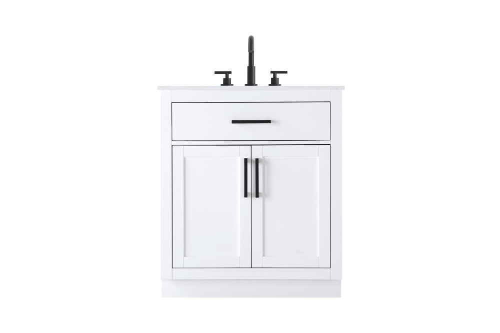 Alden 30 inch Single Bathroom Vanity in White